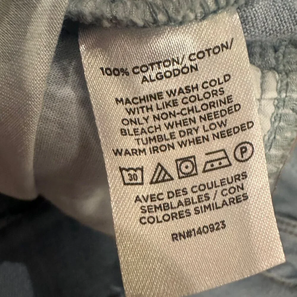 LOFT Light Blue Wide-Leg Pants - Picture 8 of 10